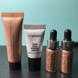 4 Mini Luminizers (liquid highlights)